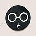 Harry Potter Coasters, Coaster For Drinks With Vibrant Colors And Cork Backing, Prevent Furniture from Dirty and Scratched, Set of 4