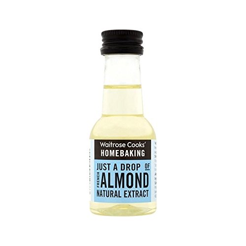 French Bitter Almond Extract Waitrose 38ml - Pack of 2