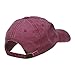 e4Hats.com NASA Insignia Embroidered Pigment Dyed Cap - Maroon OSFM