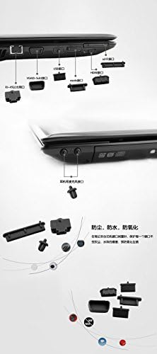 Laptop Black Silicone Plug Port Cover for New MSI GE63 GE63VR GE73 GE73VR GP63 GL63 GS65 GE75