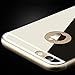 Johncase Soft TPU Bumper with Electroplating Back Cover Luxury Phone Mirror Girl Case for iPhone 6 6s 4.7
