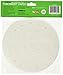 GoWISE USA GWA0005 Perforated Parchment Non-Stick Liners for Air Fryers, Steaming, Dumplings-100 Pcs, 7.5 Inches, White