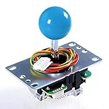 SANWA JLF-TP-8YT Joystick Blue Original - for