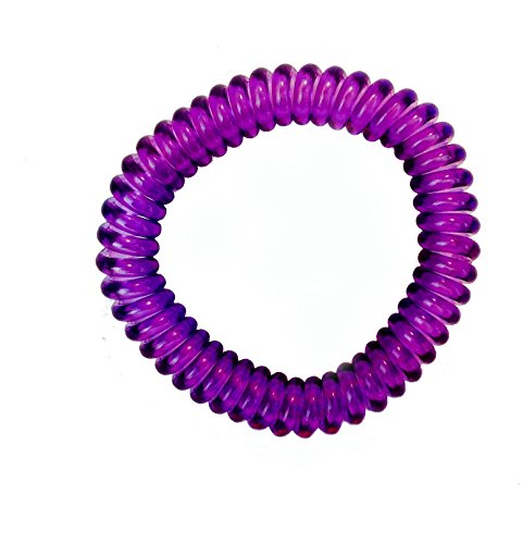 ChuBuddy Springz Fidget Bracelet- Clear Purple| For Sensory, Autism, ADHD, Ages 3+