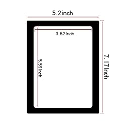 sooard Magnetic Photo Frames, 10 Pack Magnetic