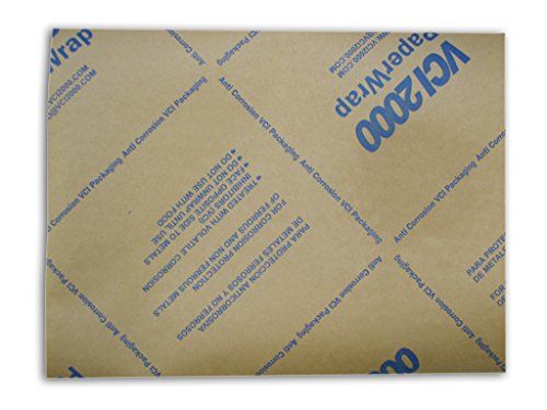 Polyair VSP00001 VCI Paper, 36" x 600' VCI2000 Kraft Paper Roll For Multi-Metal Corrosion Protection