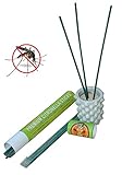 Mr.Repellent Premium Incense Mosquito Sticks - All-Natural Outdoor Garden Insect Repellent With 4 Hour Burn Time. Brazilian Andiroba Oil Blended with Citronella, Rosemary & Thyme. 20 Per Tube