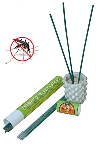 Mr.Repellent Premium Incense Mosquito Sticks - All-Natural Outdoor Garden Insect Repellent With 4 Hour Burn Time. Brazilian Andiroba Oil Blended with Citronella, Rosemary & Thyme. 20 Per Tube Mr.Repellent Premium Incense Mosquito Sticks - All-Natural Outdoor Garden Insect Repellent With 4 Hour Burn Time. Brazilian Andiroba Oil Blended with Citronella, Rosemary & Thyme. 20 Per Tube