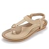 Harence-Womens-Summer-Sandals-Casual-Comfortable-Flip-Flops-Beach-Shoes-Ankle-T-Strap-Thong-Elastic-Flat-Sandals-for-Women