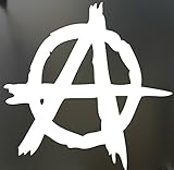 Anarchy Sticker SOA sons of decal, Die cut vinyl decal for windows, cars, trucks, tool boxes, laptops, MacBook - virtually any hard, smooth surface