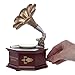 Downton Abbey Animated Musical Music Spinning Record Box Phonograph, 8
