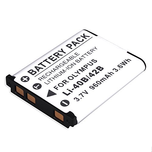 Happyjoy Replacement Olympus LI-42B Battery for Olympus Stylus 1040 1050w 1060 1070 1200 7000 7010 7020 7030 7040 Tough 3000 TG-310 TG-320 VR310 VR320 VR330 Digital Camera Happyjoy Replacement Olympus LI-42B Battery for Olympus Stylus 1040 1050w 1060 1070 1200 7000 7010 7020 7030 7040 Tough 3000 TG-310 TG-320 VR310 VR320 VR330 Digital Camera