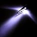 Stainless Steel Make Up Tool Led Light Eyelash Eyebrow Hair Removal Tweezer