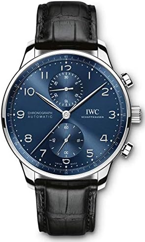 قیمت و خرید IWC Portugieser Chronograph Mens Watch Blue Dial IW371606 in  Movement House برند IWC | مالتینا