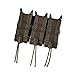 High Speed Gear - Triple Pistol Taco MOLLE Mag Pouch, Police Gear & Military Gear, Tactical Magazine Pouch for Professionals (Black)