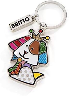 Britto Royal Dog Key Chain