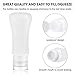 New Travel Bottles Approved Containers, 3oz Silicone Leak Proof Travel Accessories Toiletries and Camping Accessories… (Style 1)