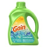 Gain with Freshlock Ocean Escape Liquid Detergent 64 Loads, 100 Fl Oz