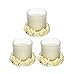 FASHIONCRAFT Set of 3 Life's a Beach Collection Candle Favors