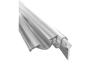 GORDON GLASS CO. Gordon Glass® Framed Shower Door Snap-in Replacement Drip Rail with Vinyl Sweep - 36 in Long