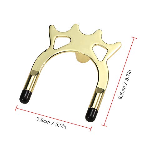Godyluck 1 PCS Metal Pool Cue Bridge Head Billiards Rod Rack Pool Bridge Head Cue Stick Pole Rack