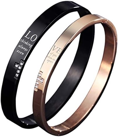 Island Banana ペアブレスレット 2個セット バングル ペア カップル 人気 恋人 アクセサリー ブレスレット ステンレス メンズ レディース セット 金属アレルギー対応 専用box付き 専用クロス付き Island Banana ペアブレスレット 2個セット バングル ペア カップル 人気 恋人 アクセサリー ブレスレット ステンレス メンズ レディース セット 金属アレルギー対応 専用box付き 専用クロス付き