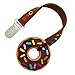 Silli Chews Teething Ring Baby Teething Toys Little Donut Silicone Teether and Clip for Babies - Best Natural Chocolate Donut Infant Teether for Boys or Girls Chew Toys