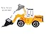 Fun Little Toys Construction Hero Role Play Action Vehicle Boy’s Play Birthday Party Educational Set with Diggers, Mixing Truck, Construction Trucks, Helicopter, and Accessories 20pcs