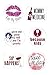 Wine Glass Markers | Set of 12 Static Cling, REUSABLE Stickers | Funny Wine Theme Party Supplies | Unique Alternative to Wine Charms