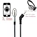 NewFantasia Replacement Cable Compatible with Bose QuietComfort 3, QC3 Headphones, Remote Volume Control Mic Compatible with Samsung Galaxy Android Phone