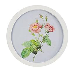 Levoberg Round Photo Frame Wooden Wall Mounted