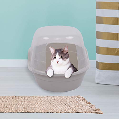 Favorite 25Inch Cat Litter Box Extra Large/Jumbo Covered Litter Pan/Giant Enclosed Kitten
