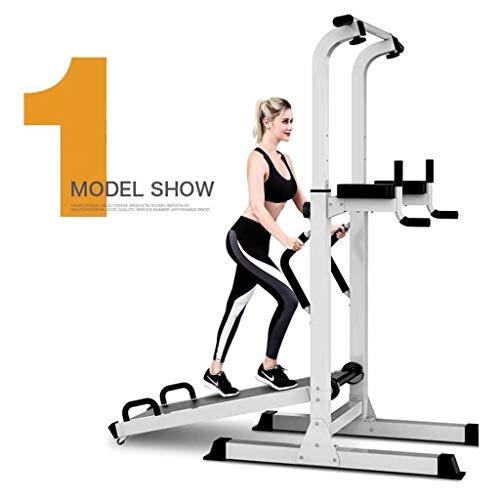 Fitness-Equipment-Dip-Station-Free-Standing-Pull-up-Bar-Stand-Power-Tower-with-Treadmill-Multi-Function-for-Home-Gym-660-Weight-Capacity