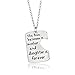 3PCs/Set Father Mother Girl I Love U Charm Pendant Necklace Jewelry Gifts for Daughter Daddy Mom