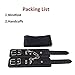 Handcuffs PU Leather Adjustable Soft Wrist Cuffs + Blindfold