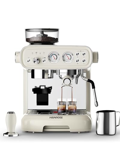 Hanrose Espresso Machine with Grinder
