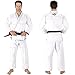 Elite Sports BJJ GI for Men IBJJF Kimono BJJ Jiu Jitsu Lightweight GIS W/Preshrunk Fabric & Free Belt (White, A0)