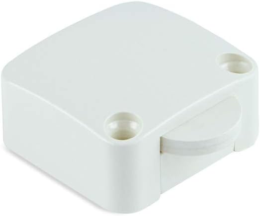 Emuca 5070915 Door Switch for Furniture 2 Positions On-Off, White, Set of 10 Piece, 4,5 x 9 x 9 - Image 5