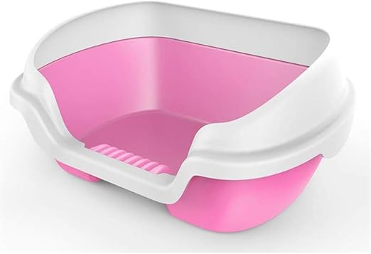 pink litter tray