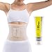 Waist Trainer Corset with Sweat Cream – Women’s Slim Abs Waist Trimmer with Slimming Body and Skin Gel