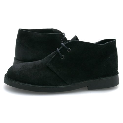 Roamers New Mens Black Suede Desert Boots UK 7