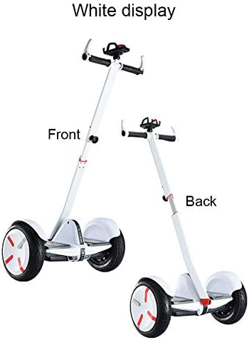 Ecisi Guidon réglable pour Scooter Segway miniPRO miniLITE Ninebot S avec Support pour téléphone, Guidon de Scooter Amovible pour Scooters Auto-équilibrés, Balance Hoverboard