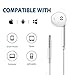 Apple earphones, Wired earbuds with Microphone and Remote Control for iPhone, iPad, iPod, Samsung, Tablet PC and Other Compatible Devices – Handsfree Stereo& Noise Isolating(2 Pack – White)