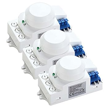 ZEYUN Detector de sensor de movimiento de microondas HF, sensor de ...