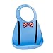 Make My Day Baby Bib Scholar, Blue/Red/Black