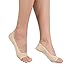 Women's Cotton Shoe Liner No-show Socks (One Size : Regular, Open Toe 3Pair)