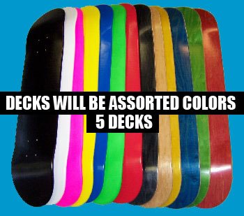 Moose Blank Skateboard Decks 