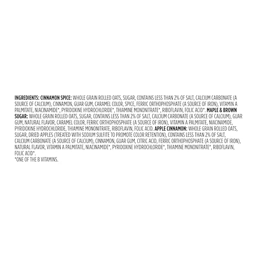 AMAZON GROCERY, TRADITIONAL VARIETY INSTANT OATMEAL, 14.6 OZ, 10 CT