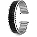 UNITED WATCH BANDS For Men & Women Expandable | Choice Of Colors | Universal Fit 16mm, 18mm, 19mm, 20mm, 21mm,and 22MM | Includes 2 Spring Bars