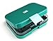 Premium Bento Lunch Box Container – Insulated Four Compartment Lunch Box for Kids, Adults, Men and Women – Leakproof Organized Lunch Box Containers Reusable for All Occasions - Classic Green